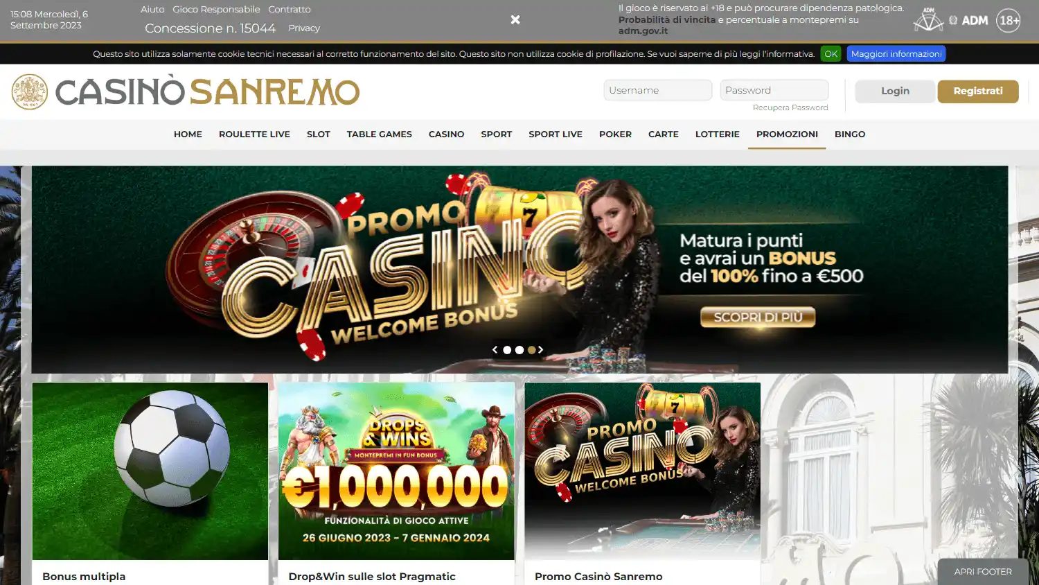 Casino Sanremo screenshot 3