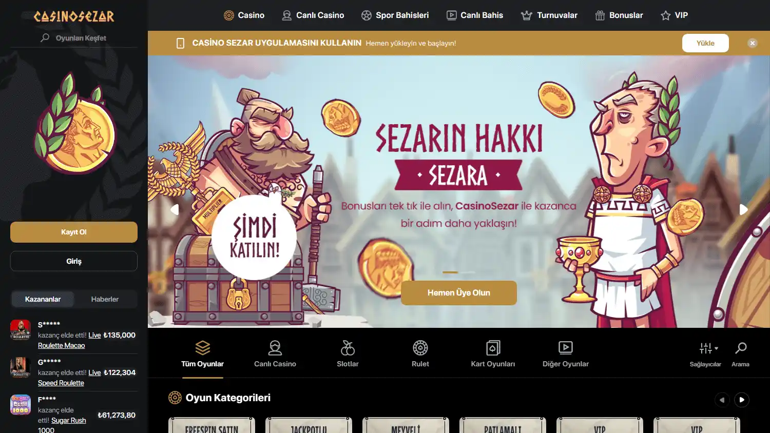 Casino Sezar screenshot 2