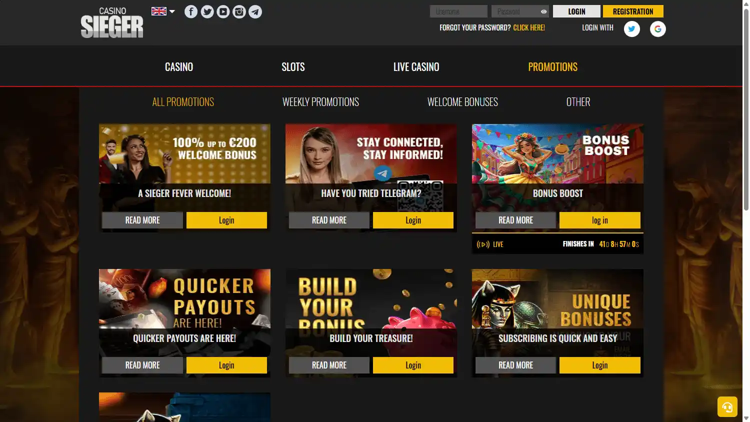 Casino Sieger screenshot 2