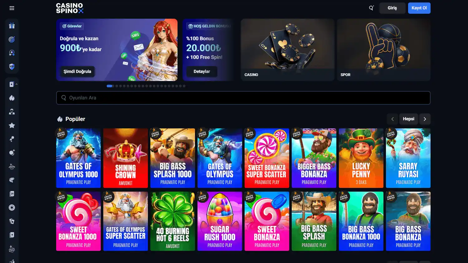 Casino Spino screenshot 1