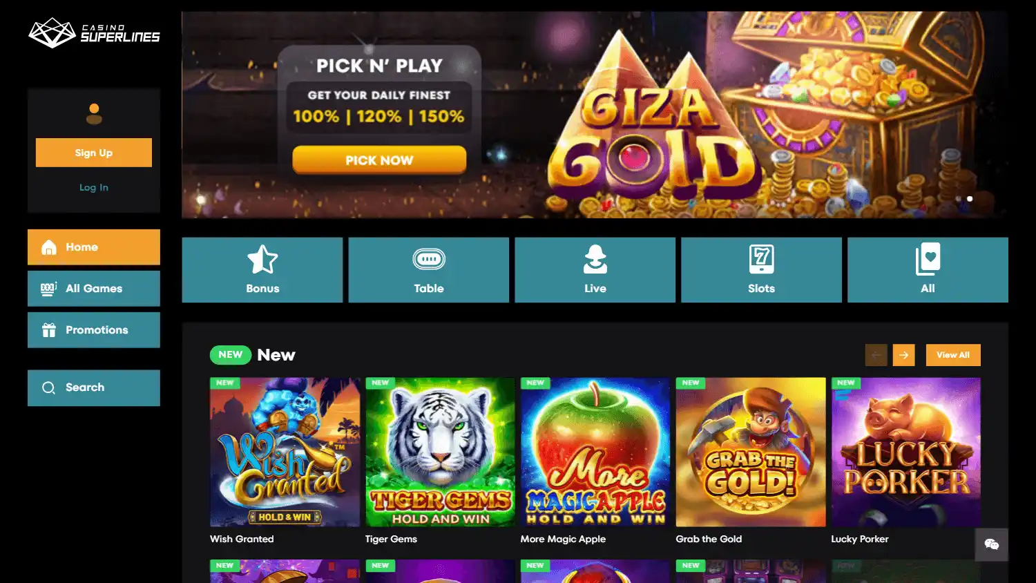 Casino Superlines screenshot 1