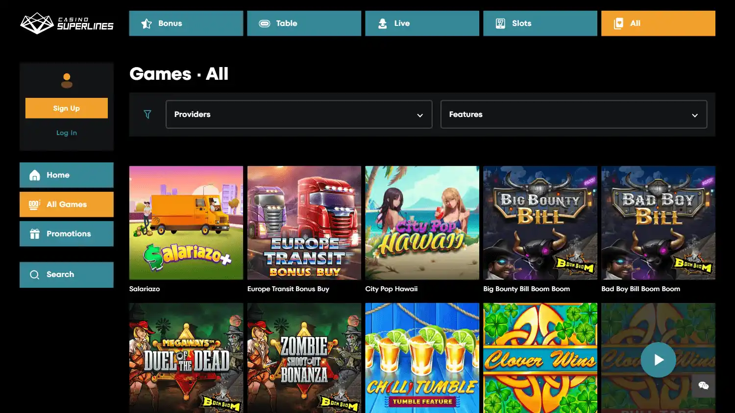 Casino Superlines screenshot 2