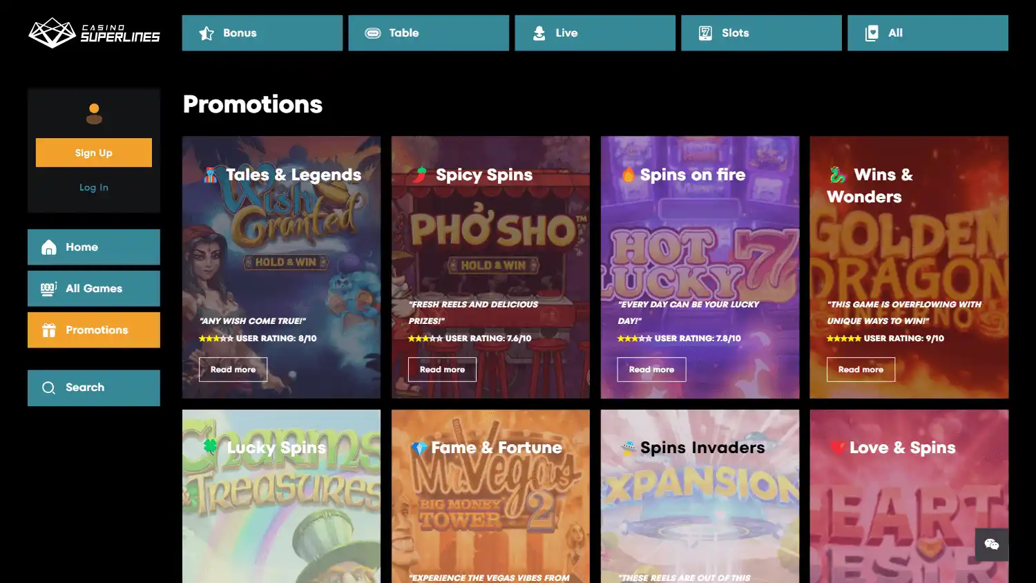 Casino Superlines screenshot 3