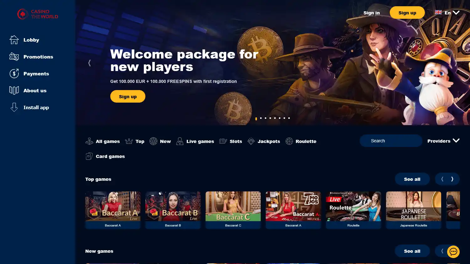 Casino The World screenshot 1