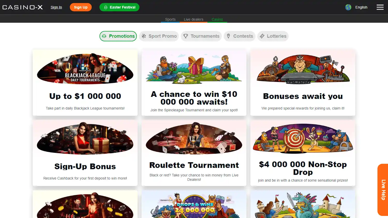 Casino-X screenshot 2