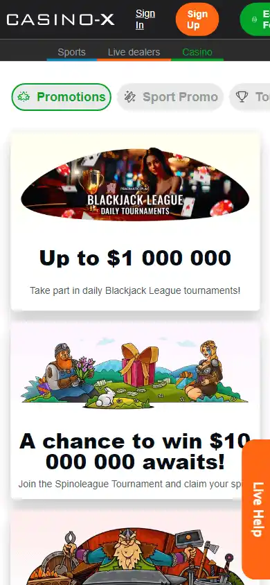 Casino-X screenshot 5
