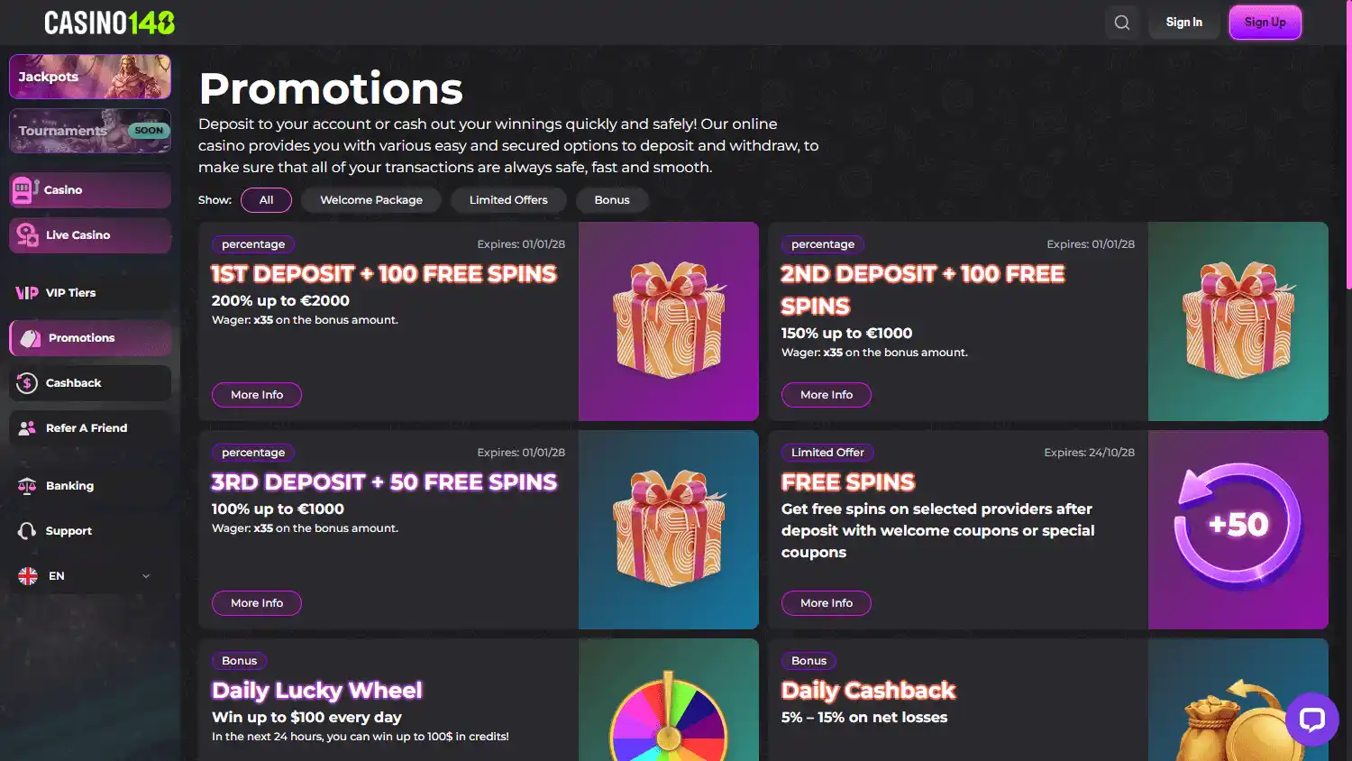 Casino148 screenshot 3