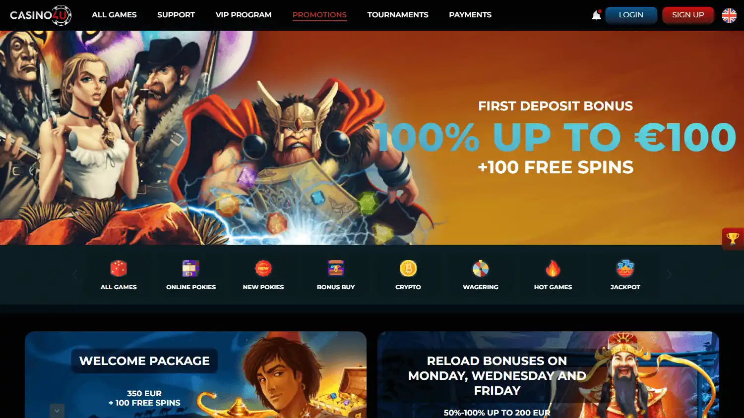 Casino4u screenshot 3