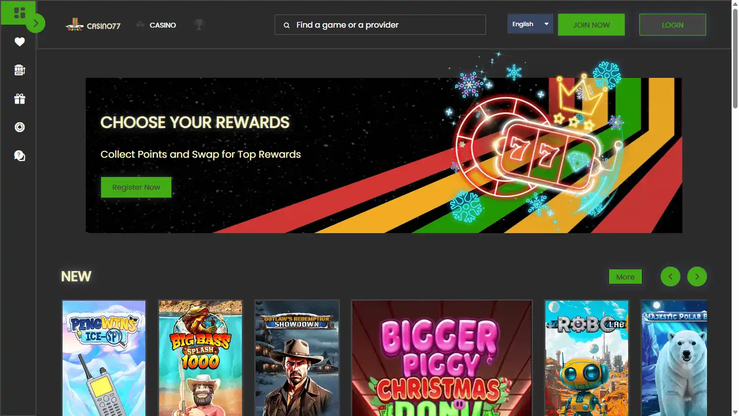 Casino77 screenshot 1