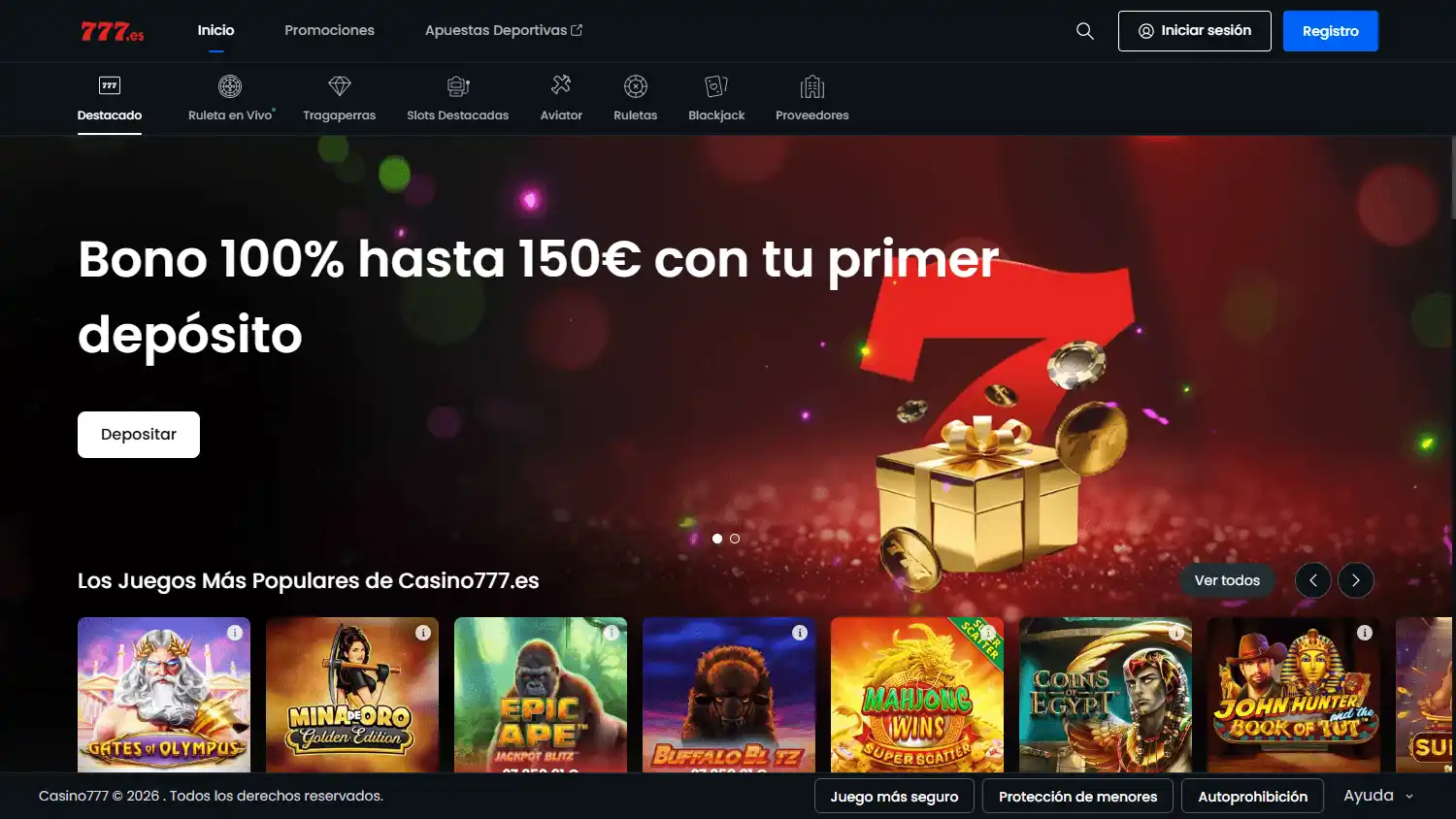 Casino777 BE screenshot 2
