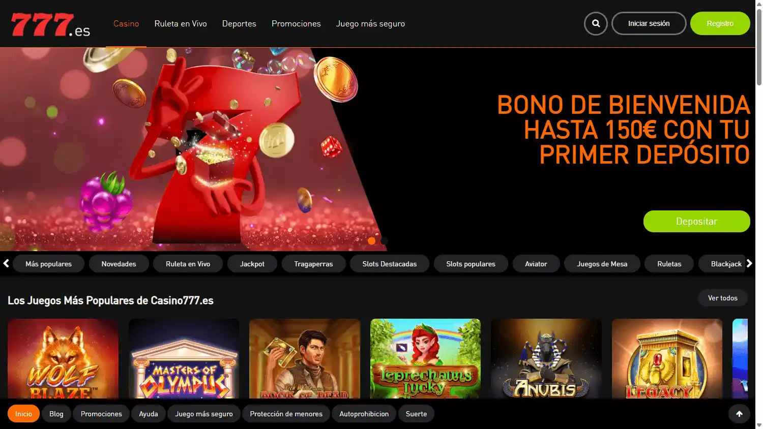 Casino777 ES screenshot 1