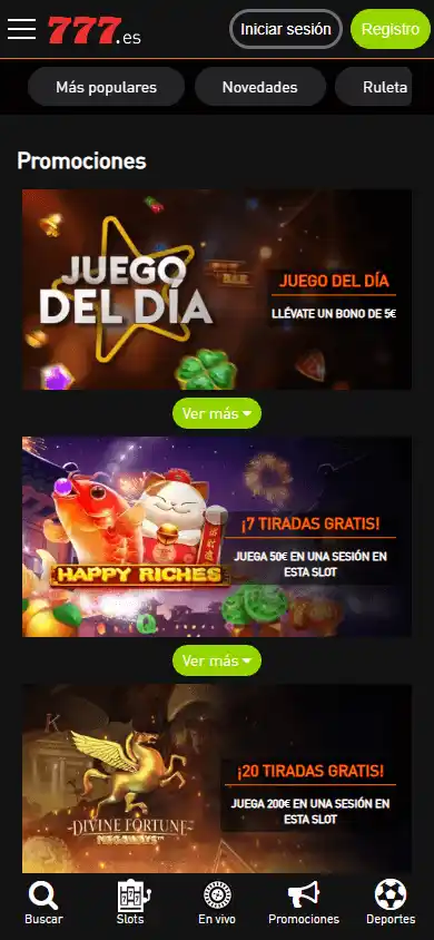 Casino777 ES screenshot 6