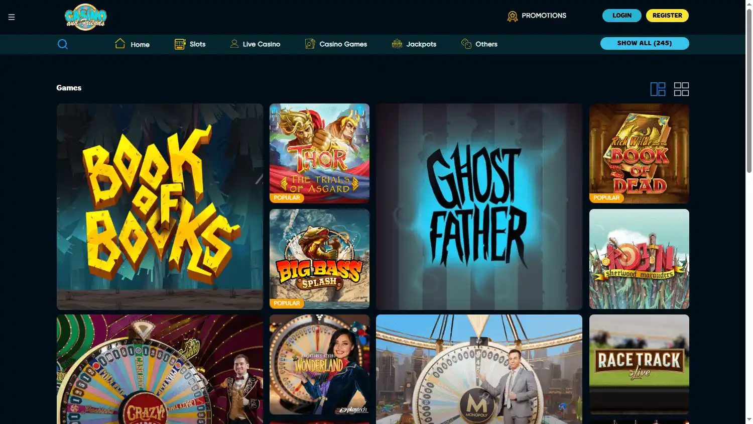 CasinoAndFriends Casino screenshot 2