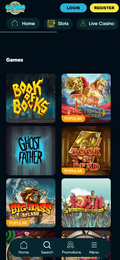 CasinoAndFriends Casino screenshot 5