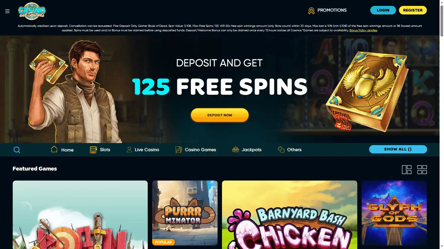 CasinoandFriends DK screenshot 2