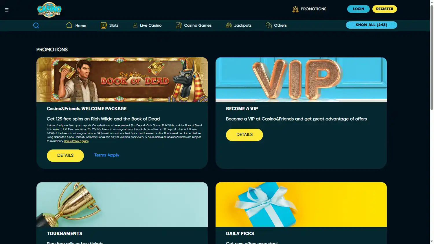 CasinoandFriends DK screenshot 4