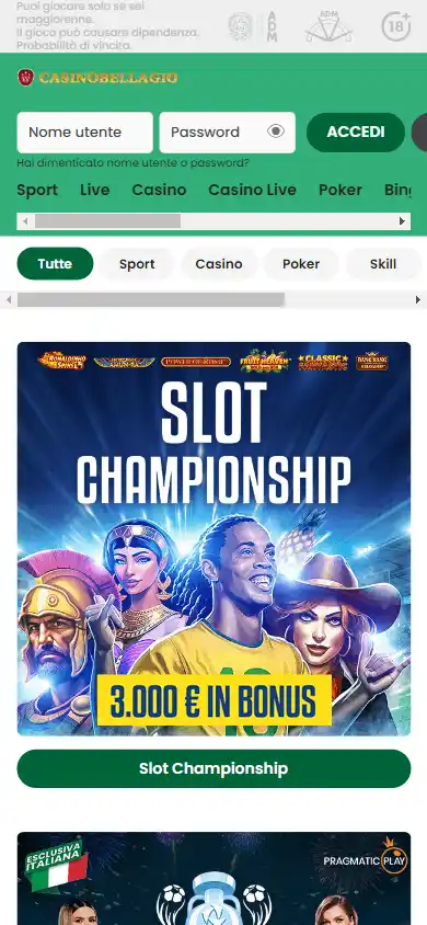 CasinoBellagio screenshot 4