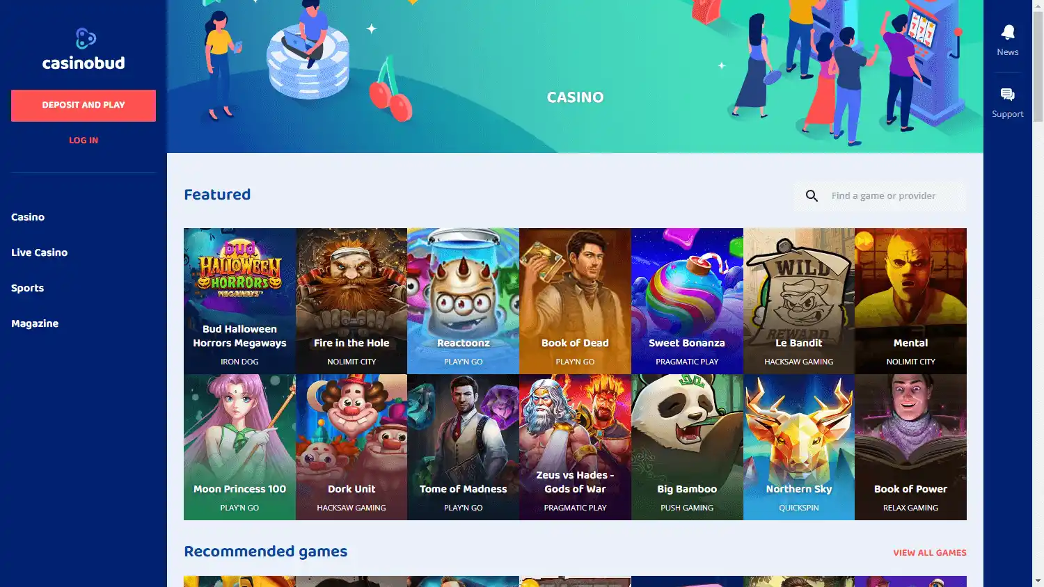 CasinoBud screenshot 2