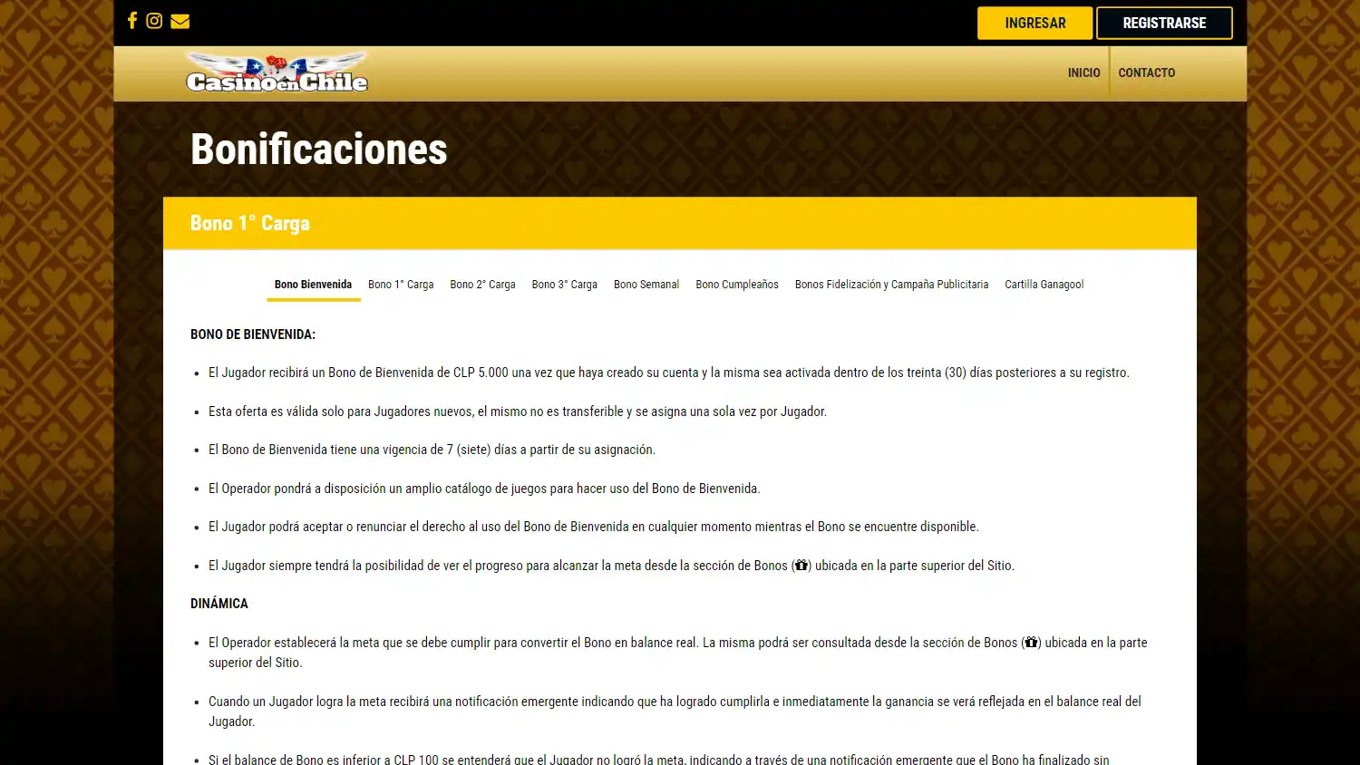 CasinoenChile screenshot 2