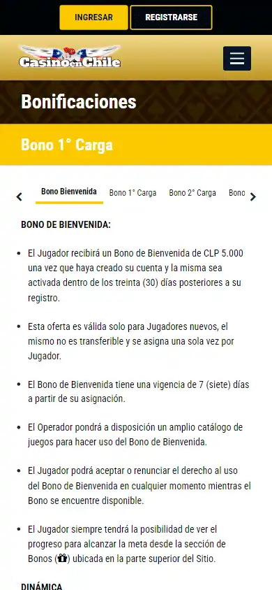CasinoenChile screenshot 3