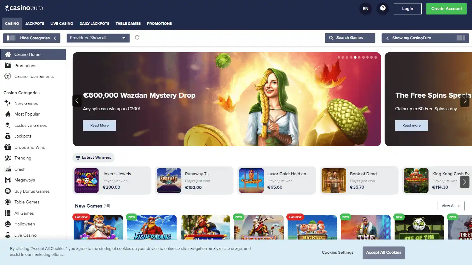 CasinoEuro screenshot 2