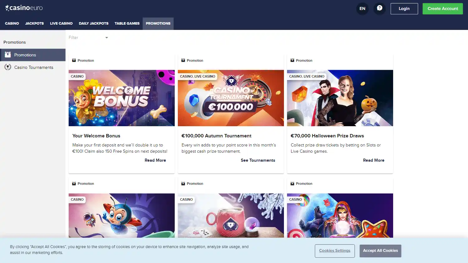CasinoEuro screenshot 3