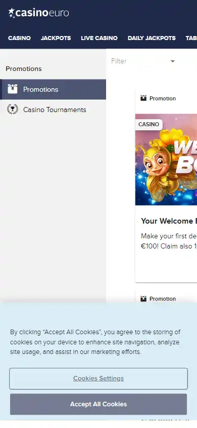 CasinoEuro screenshot 6