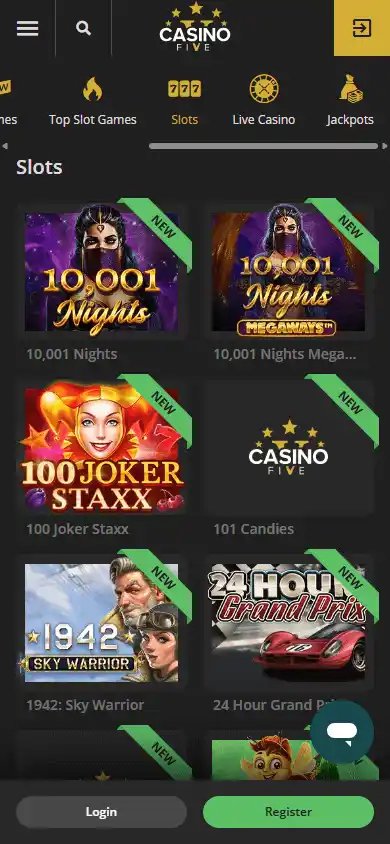 Casinofive screenshot 3