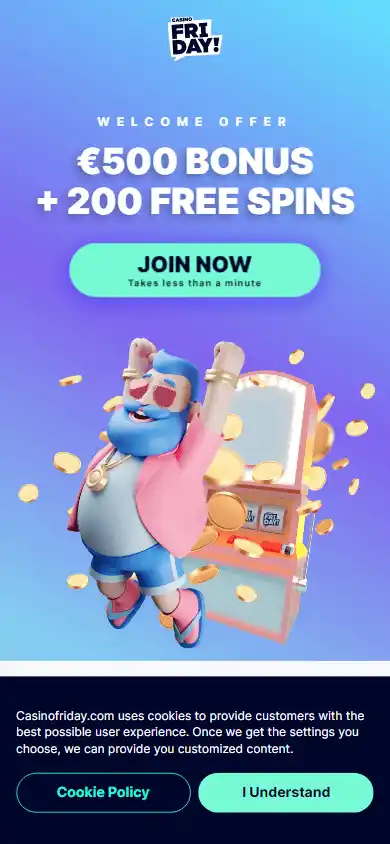 CasinoFriday screenshot 4