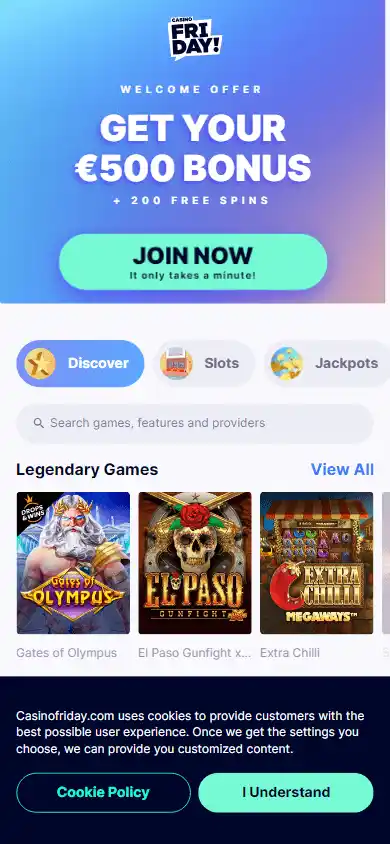 CasinoFriday screenshot 5