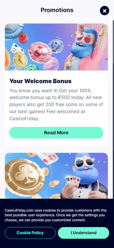 CasinoFriday screenshot 6