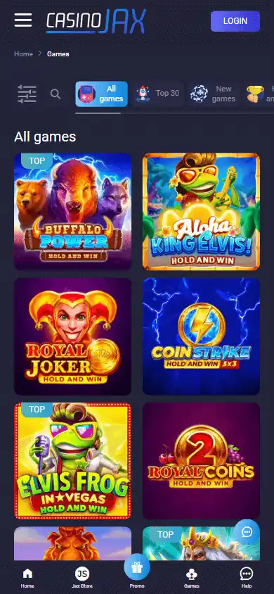 CasinoJAX screenshot 5