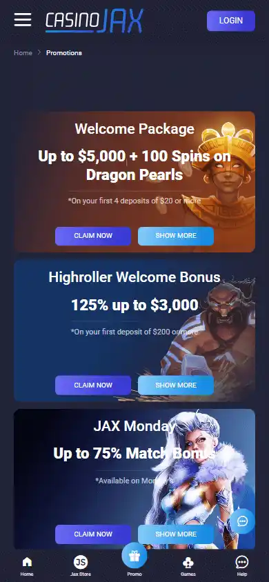 CasinoJAX screenshot 6