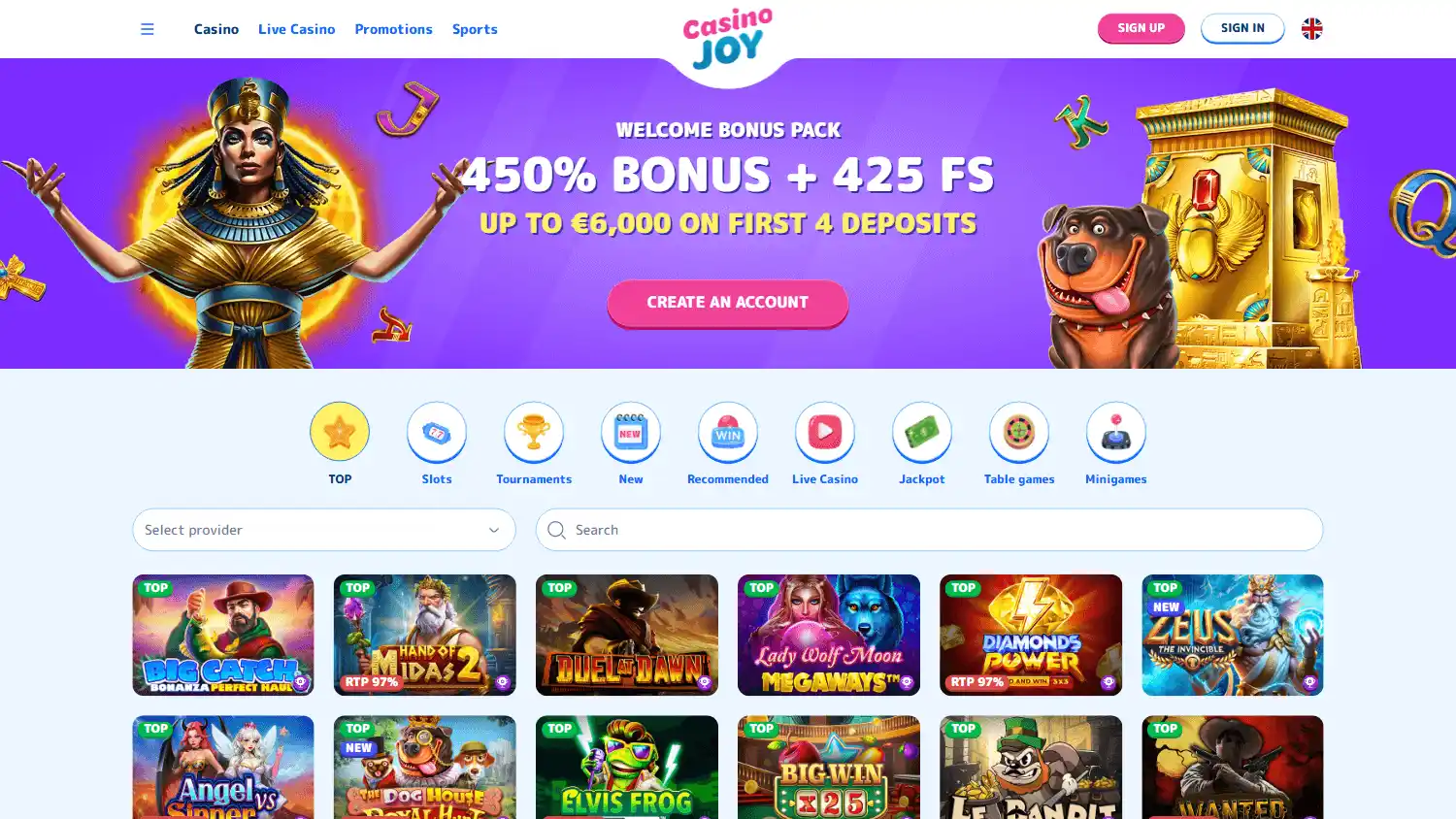 CasinoJoy screenshot 2