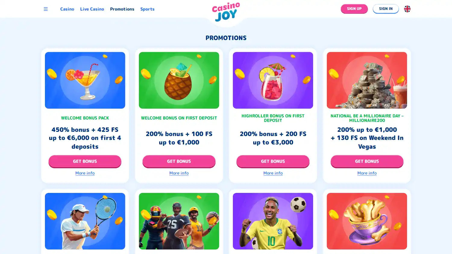CasinoJoy screenshot 3