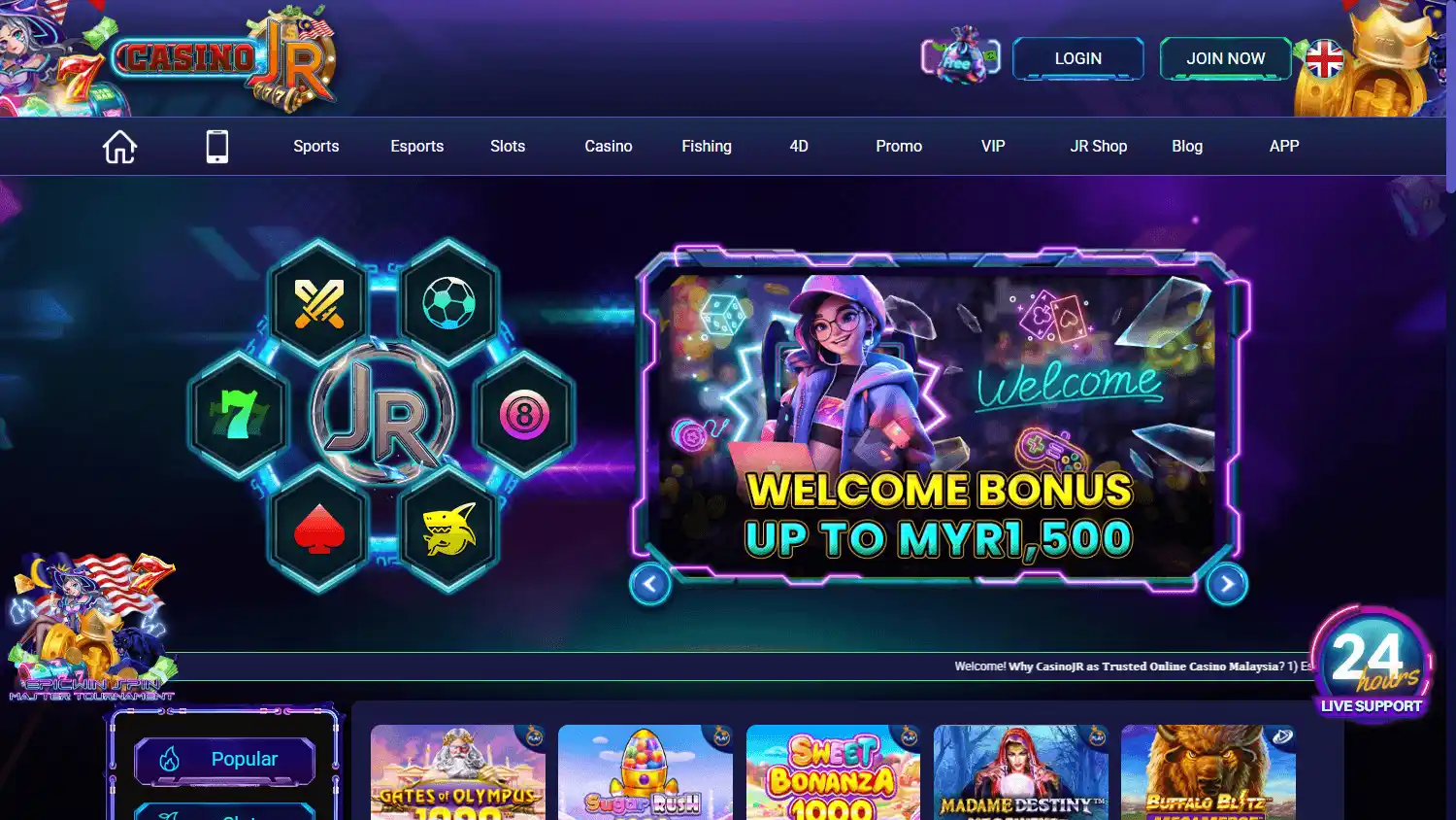 CasinoJR screenshot 1
