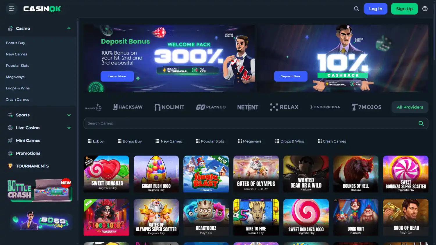 CasinOK Casino screenshot 2