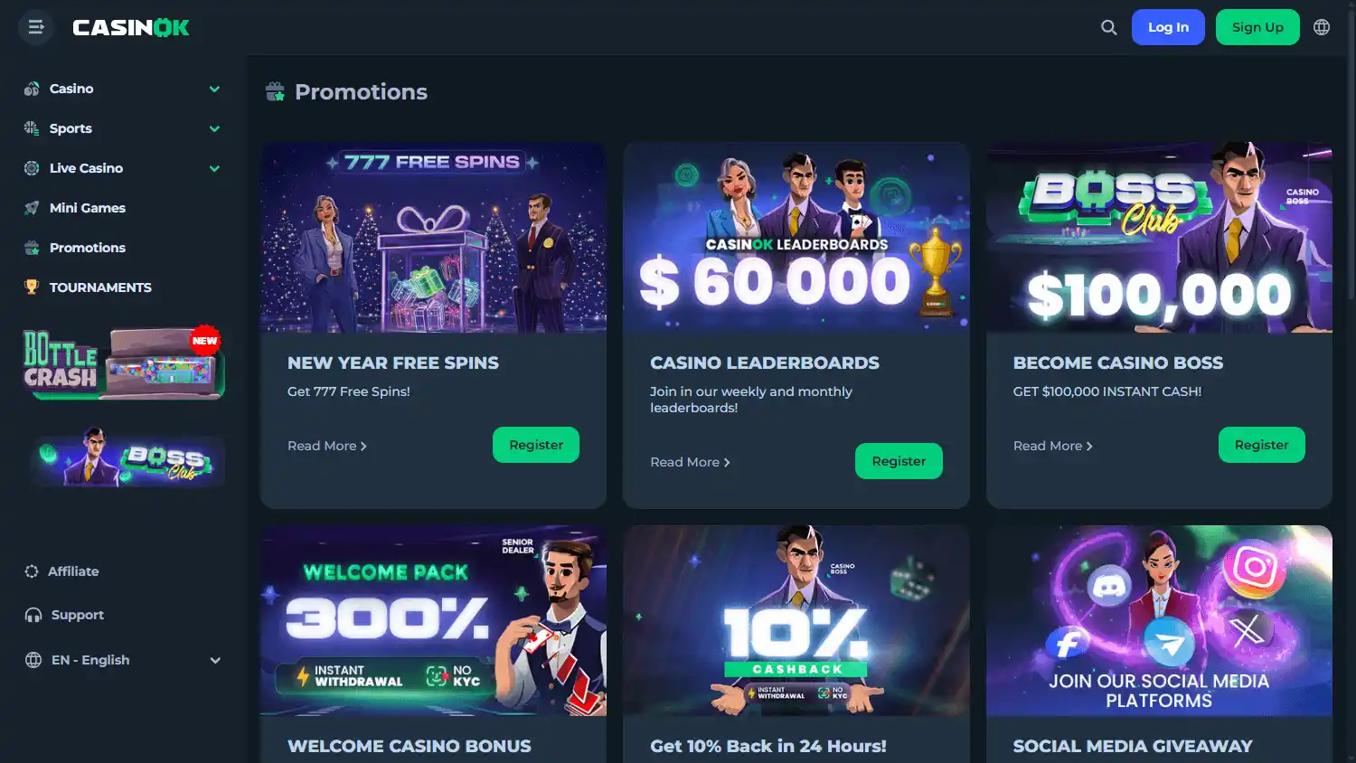 CasinOK Casino screenshot 3