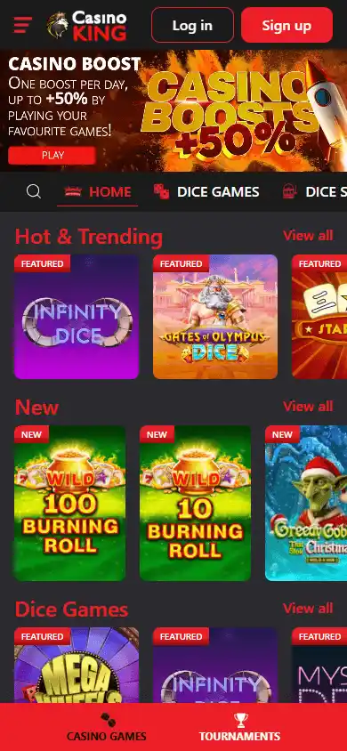 CasinoKing.be screenshot 3
