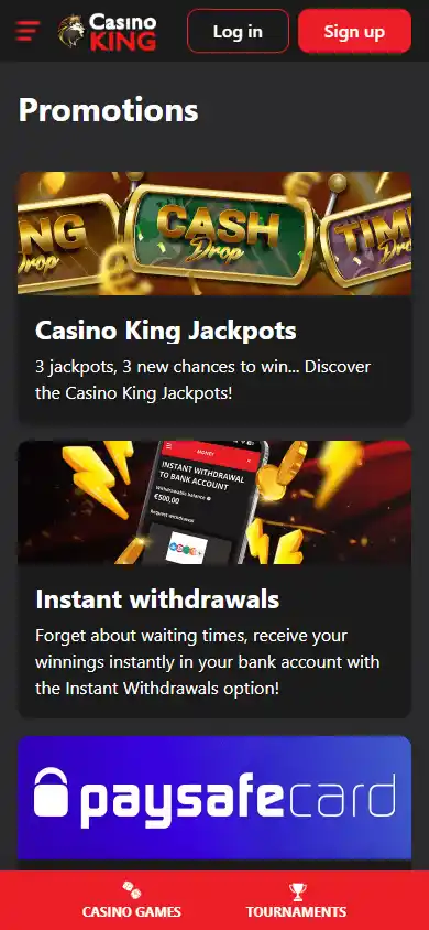 CasinoKing.be screenshot 4