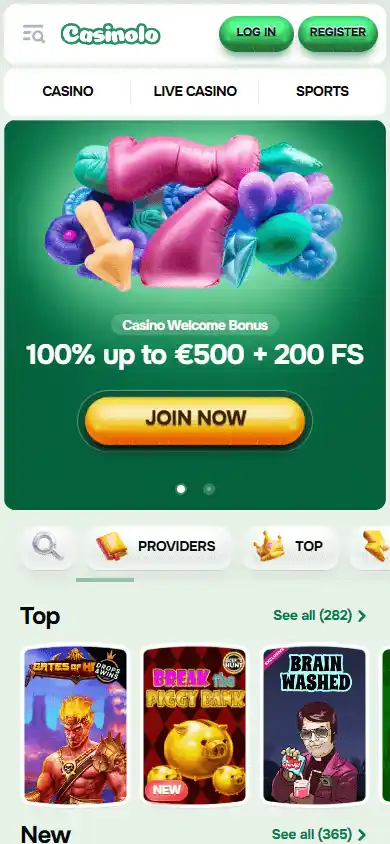Casinolo Casino screenshot 4