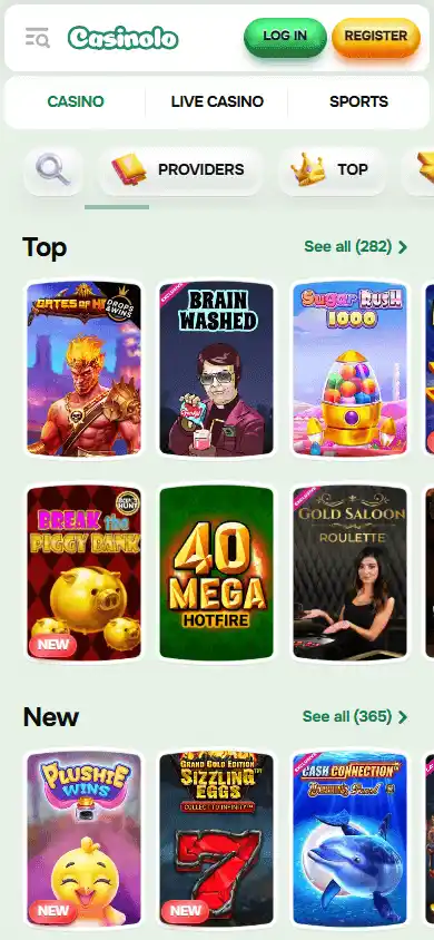 Casinolo Casino screenshot 5