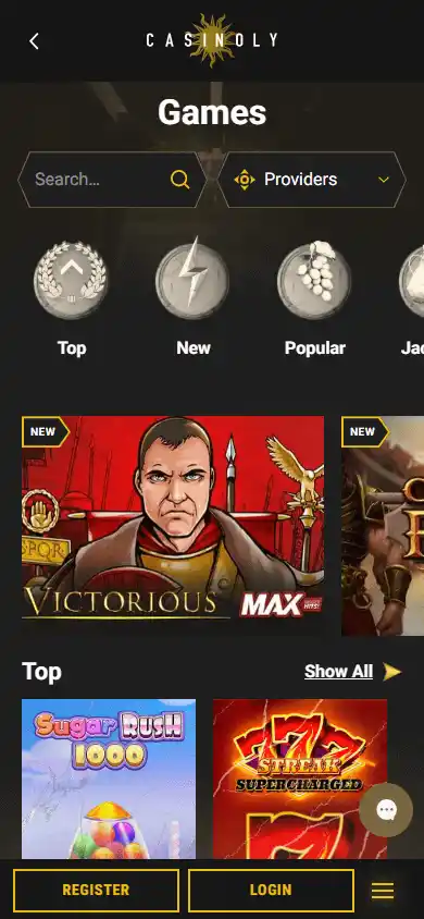 Casinoly Casino screenshot 5