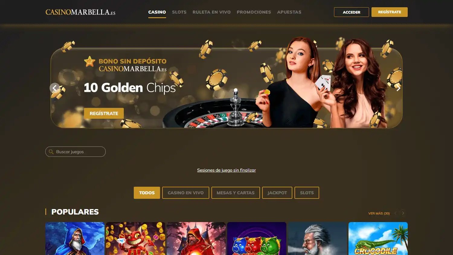 CasinoMarbella.es screenshot 1