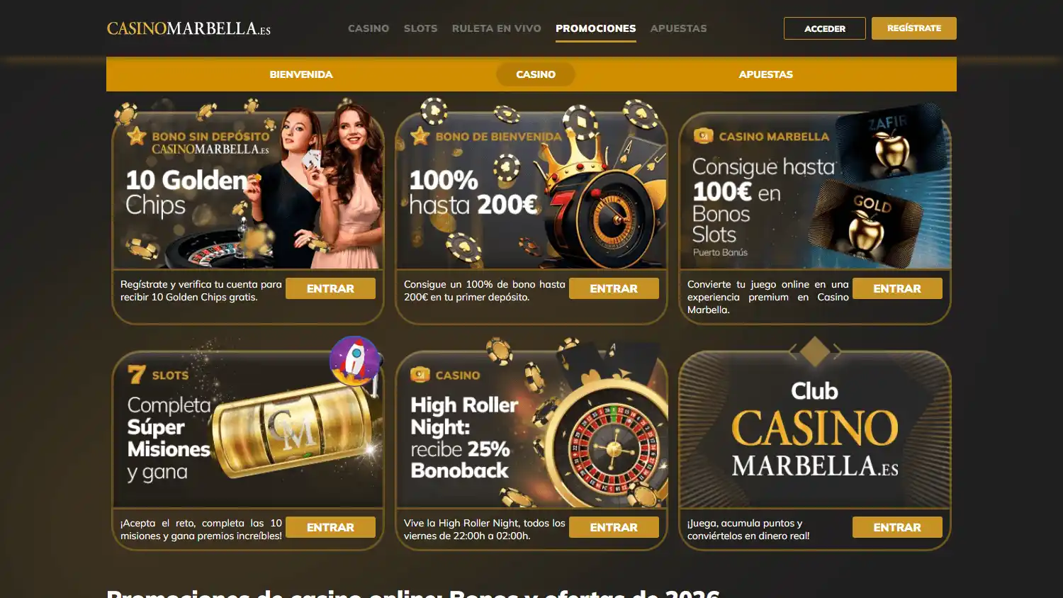 CasinoMarbella.es screenshot 3