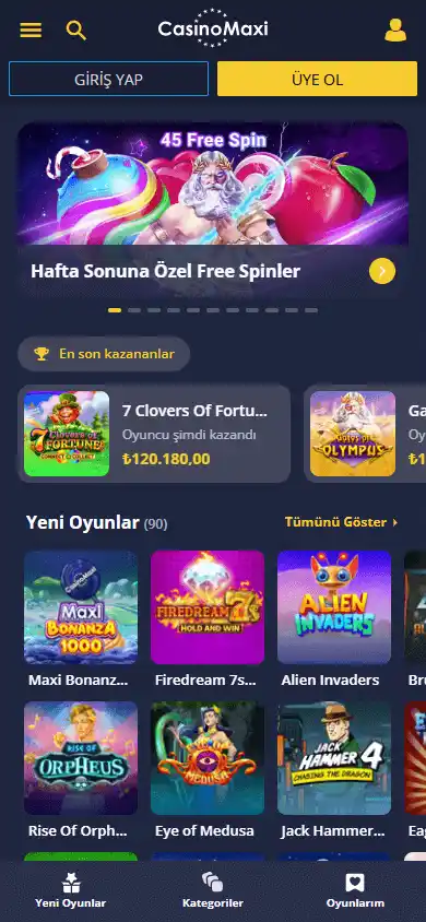 CasinoMaxi screenshot 4