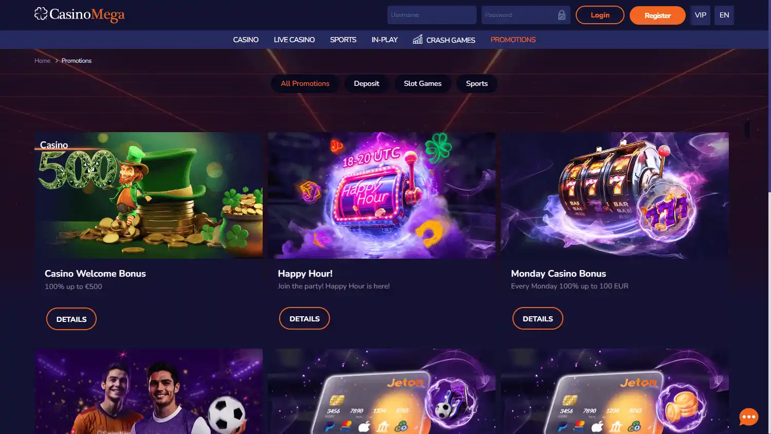 CasinoMega screenshot 3