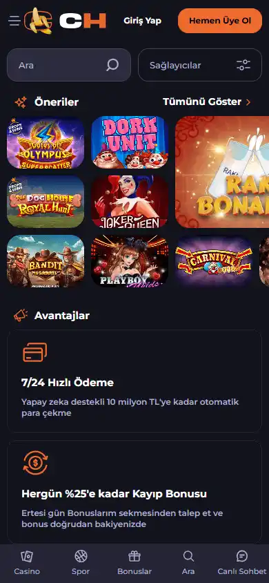 CasinomHub Casino screenshot 4
