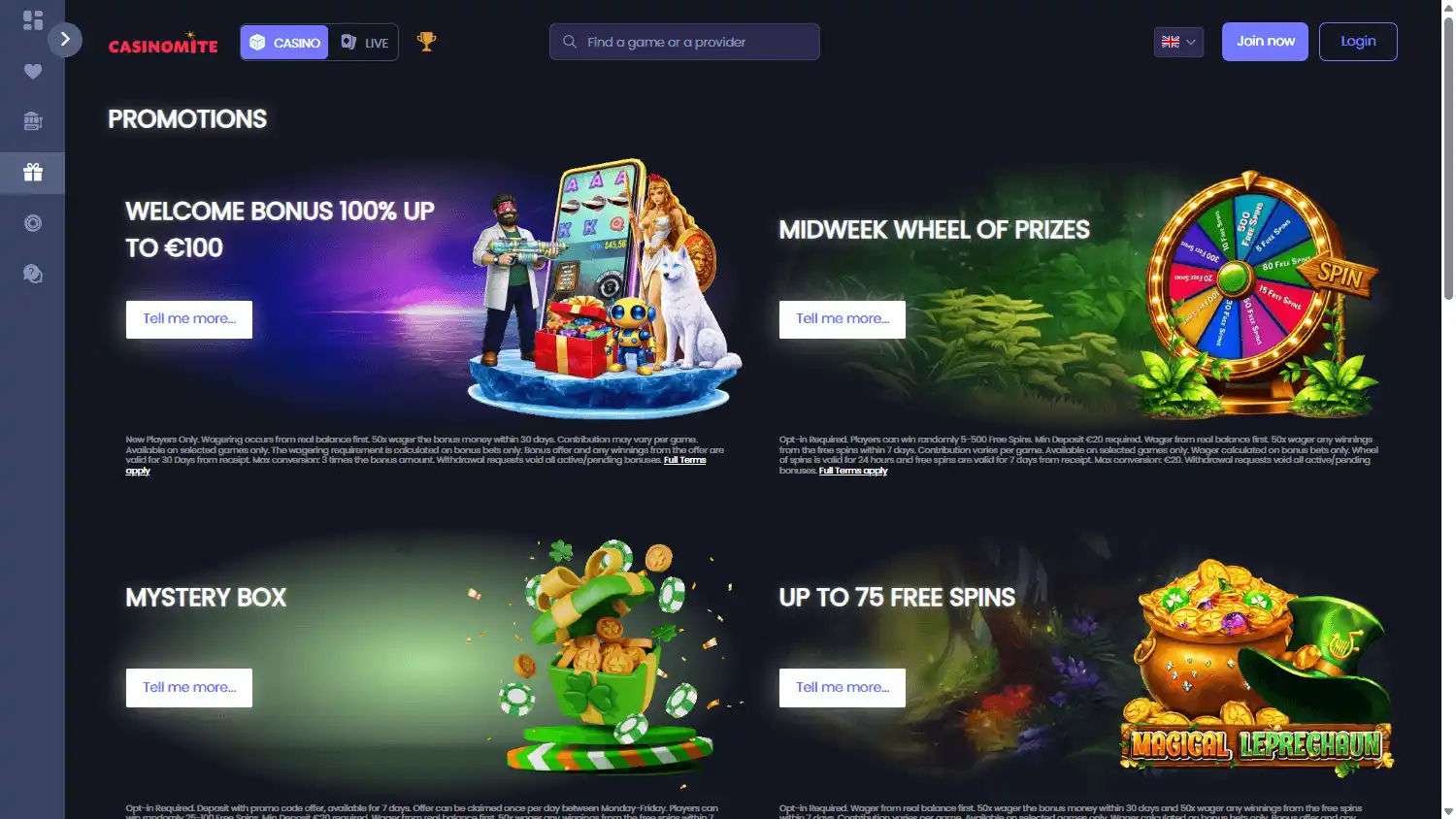 Casinomite screenshot 3