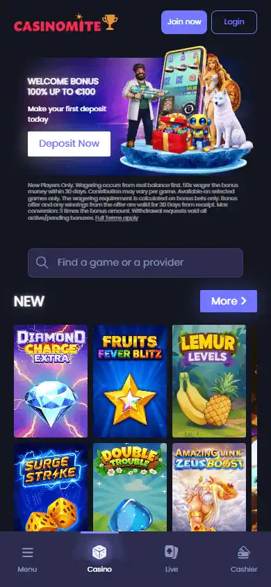 Casinomite screenshot 4